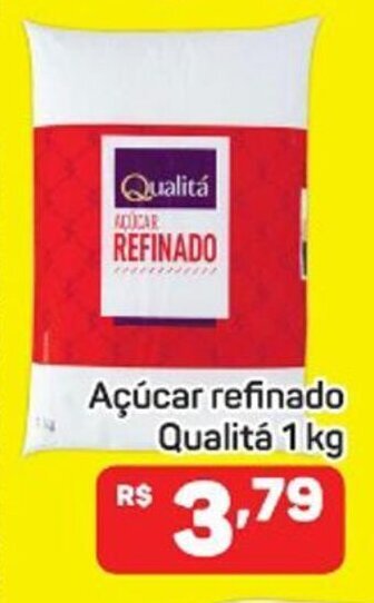 Compre Bem Acucar refinado Qualita 1kg oferta