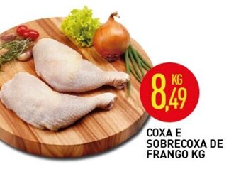 Calvo Atacadista Coxa e sobrecoxa de Frango 1kg oferta