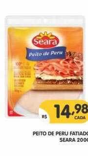 Supermercados Real Peito De Peru Fatiado Seara oferta