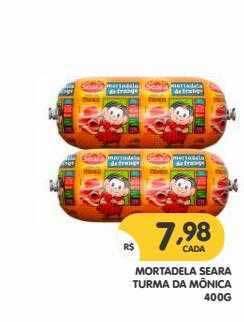 Supermercados Real Mortadela Seara Turma Da Mônica oferta