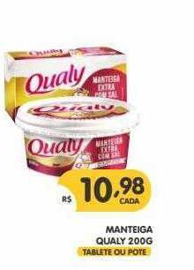 Supermercados Real Manteiga Qualy oferta