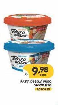 Supermercados Real Pasta De Soja Puro Sabor oferta