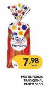 Supermercados Real Pão De Forma Tradicional Panco oferta