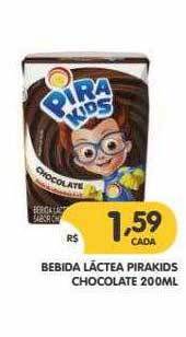 Supermercados Real Bebida Lactea Pirakids Chocolate oferta
