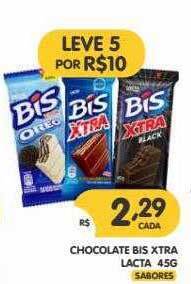 Supermercados Real Chocolate Bis Xtra Lacta oferta
