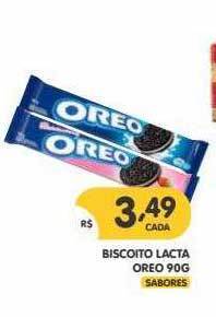 Supermercados Real Biscoito Lacta Oreo oferta