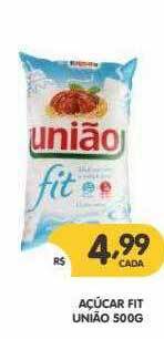 Supermercados Real Açucar Fit União oferta