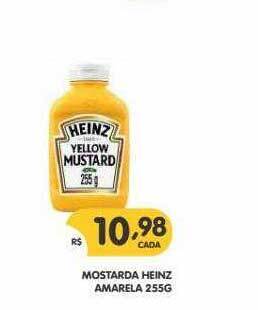 Mostarda Heinz Amarela