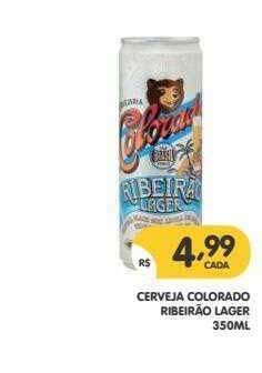 Supermercados Real Cerveja Colorado Ribeirão Lager oferta
