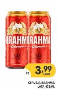Supermercados Real Cerveja Brahma Lata 473ml oferta