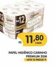 Papel Higiênico Carinho Premium