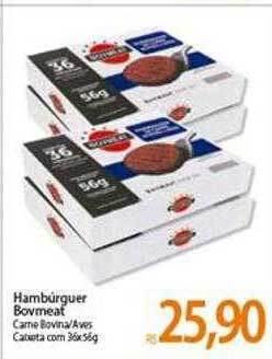 Atacadão Hambúrguer Bovmeat oferta