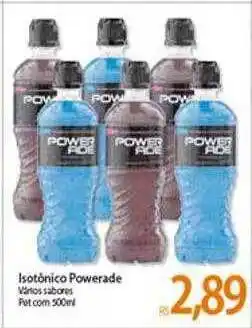 Atacadão Isotónico Powerade oferta