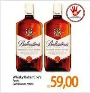 Atacadão Whisky Ballantine's oferta