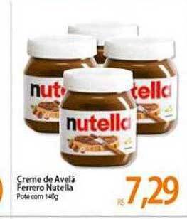 Atacadão Creme De Avelá Ferrero Nutella oferta