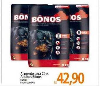 Atacadão Alimento Para Cães Adultos Bonos oferta