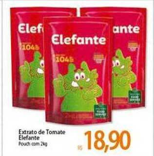 Atacadão Extrato De Tomate Elefante oferta