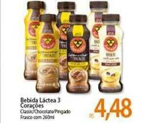 Atacadão Bebida Láctea 3 Corações oferta