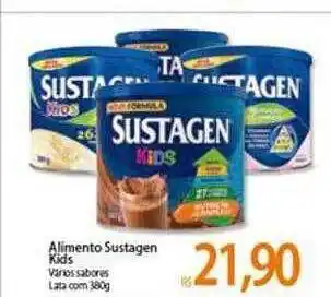 Atacadão Alimento Sustagen Kids Varios Sabores Lata Com oferta