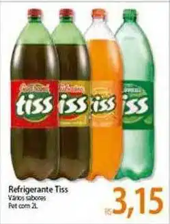 Atacadão Refrigerante Tiss Varios Sabores Pet Com oferta