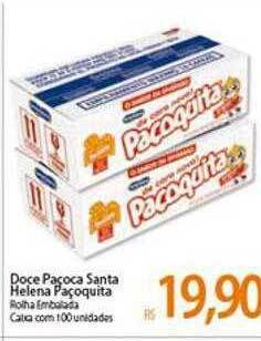 Atacadão Doce Pacoca Santa Helena Paçoquita oferta