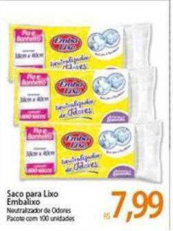 Atacadão Saco Para Lixo Embalixo oferta
