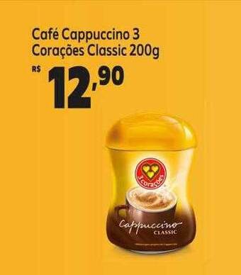 GoodBom Café Cappuccino 3 Corações Classic oferta