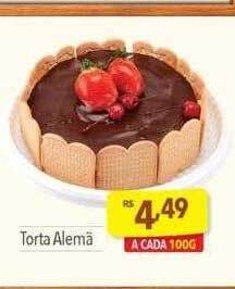 Supermercados Condor Torta Alemã oferta