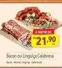 Supermercados Condor Bacon Ou Linguiça Calabresa oferta