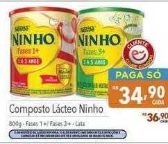 Supermercados Condor Composto Lácteo Ninho oferta