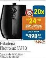 Supermercados Condor Fritadeira Electrolux Eaf10 oferta