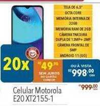 Supermercados Condor Celular Motorola E20 Xt2155-1 oferta