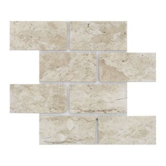 Leroy Merlin Mosaico brique travertino 35x29,5cm artens oferta