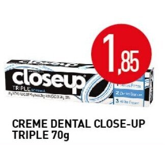 Creme dental Close up Triple 70g