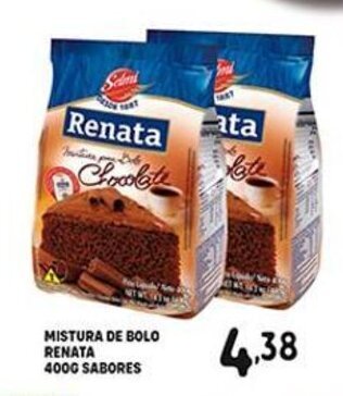 Bom Dia Mistura de Bolo Renata 400g sabore oferta