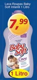 Supermercados Guanabara Lava Roupas Baby Soft Infantil 1L oferta