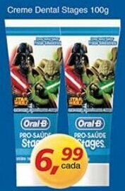 Supermercados Guanabara Creme Dental Stages 100g oferta
