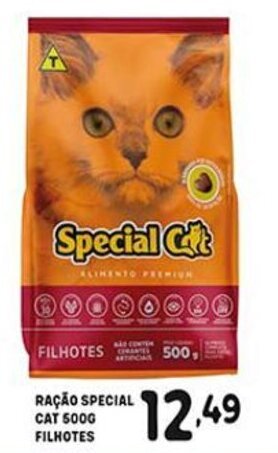 Bom Dia Racao Special Cat 500g Filhotes oferta