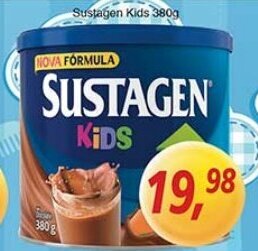 Supermercados Guanabara Sustagen Kids 380g oferta
