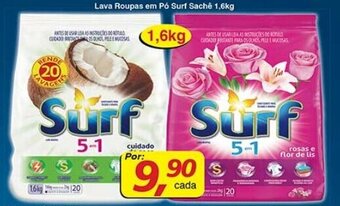 Lava Roupas em po Surf sache 1.6kg