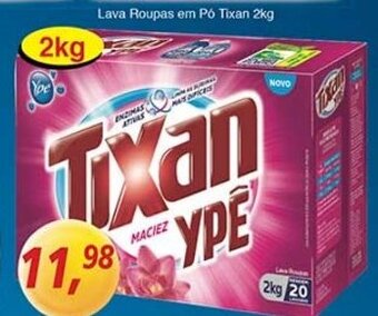 Supermercados Guanabara Lava Roupas em po Tixan 2kg oferta