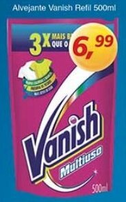 Supermercados Guanabara Alvejante Vanish refil 500ml oferta