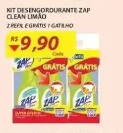 Assaí Atacadista Kit Desengordurante Zap Clean Limão oferta