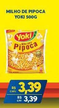Atacadão Centro Sul Milho De Pipoca Yoki oferta