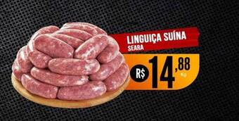 Saito Supermercados Linguiça Suina Seara oferta