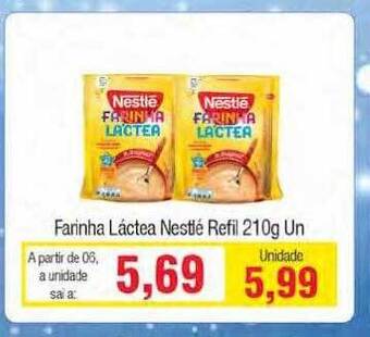 Spani Atacadista Farinha Láctea Nestlé Refil oferta