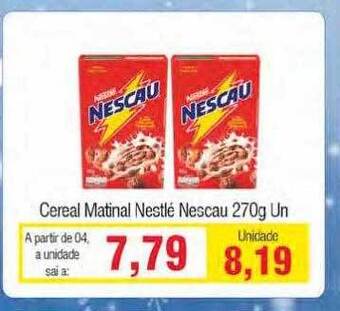 Spani Atacadista Cereal Matinal Nestlé Nescau oferta