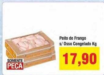 Spani Atacadista Peito De Frango S Osso Congelado Kg oferta
