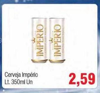 Spani Atacadista Cerveja Império oferta