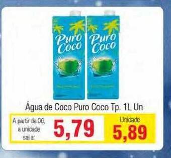 Spani Atacadista Agua De Coco Puro Coco oferta